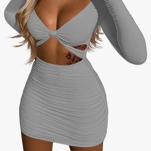Cute Space Gray Amazon Dress